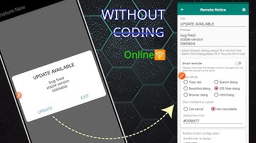 Online expired & update dialog Box without code || cloud injection