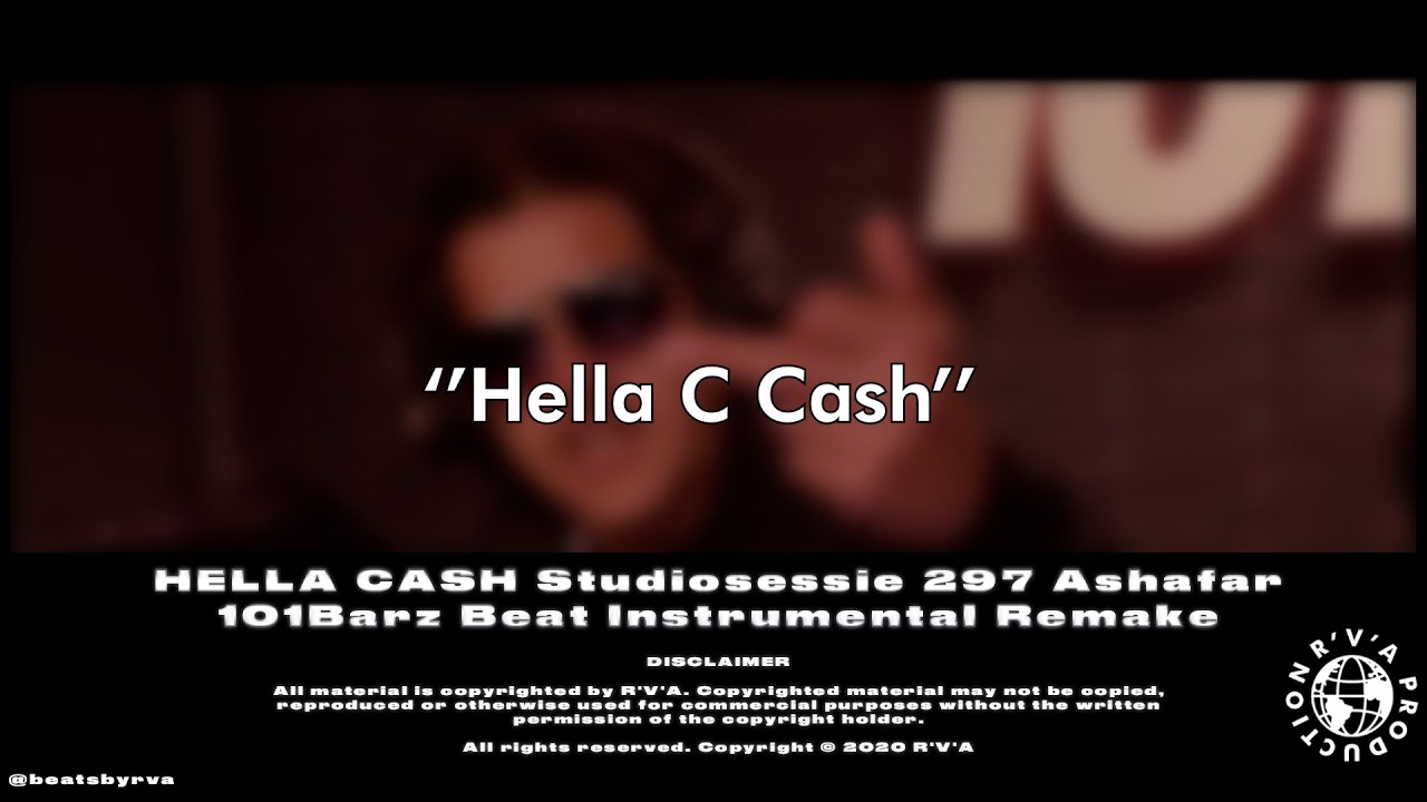 (FREE) ''Hella Cash'' HELLA CASH Studiosessie 297 Ashafar 101Barz Beat Instrumental Remake | 2021 NL