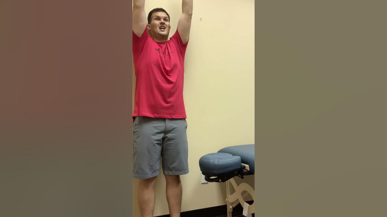 Latissimus Dorsi muscle length test - YouTube