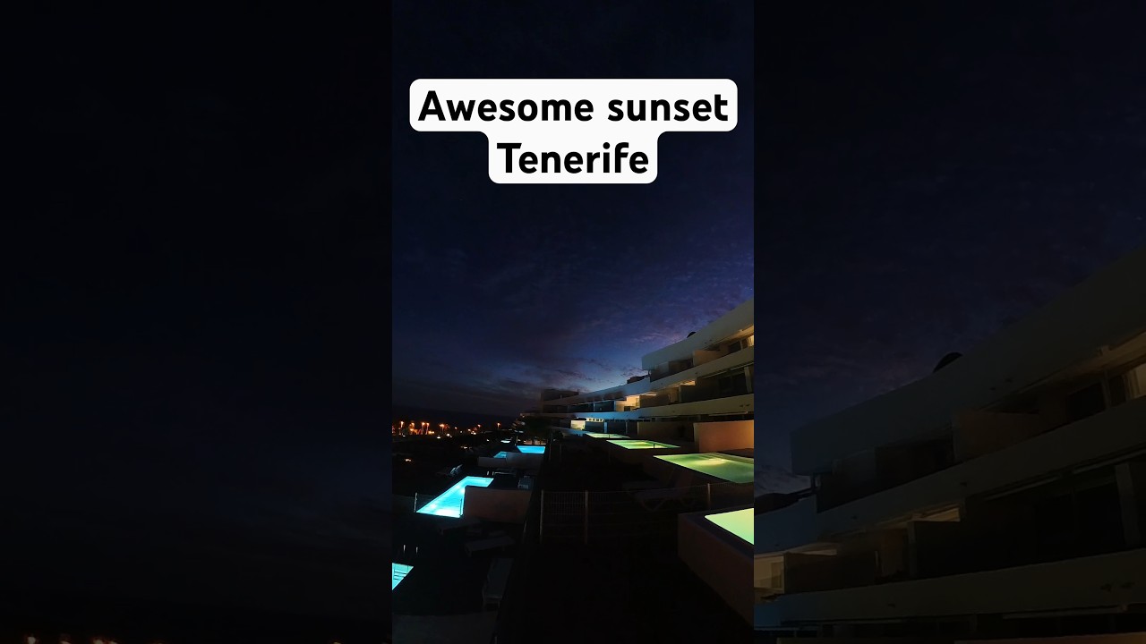 Tenerife’s awesome sunsets 