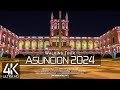 【4K 60fps】VIRTUAL WALKING TOUR: 🚶 «ASUNCION - Paraguay 2024» 📺 UHD 🎧 ORIGINAL SOUNDS 🚫 NO COMMENT