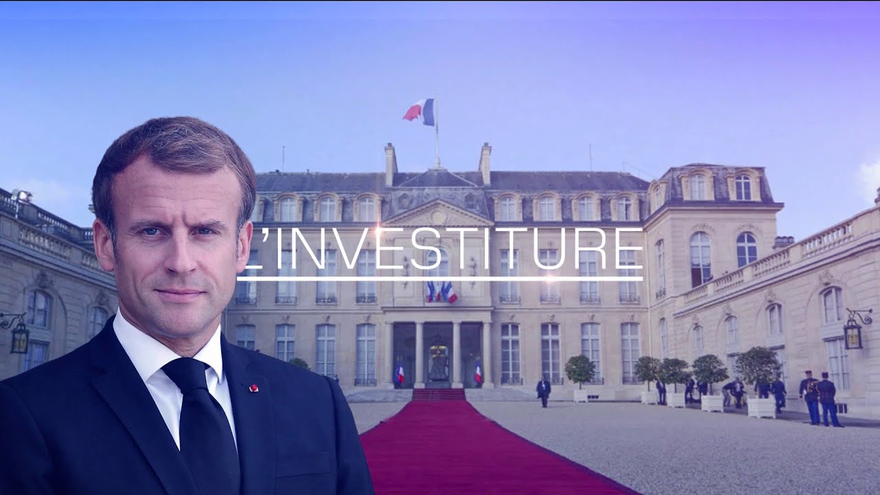 Cérémonie d'investiture d'Emmanuel Macron 2022 (BFMTV)