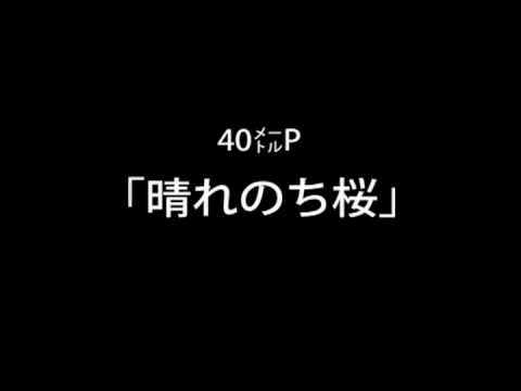 【比較】40mP「晴れのち桜」　スピッツ「ビギナー」