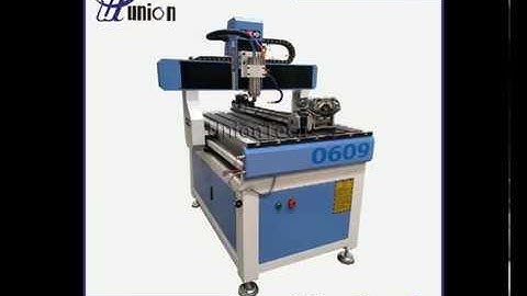 UnionTech 6090 cnc router working video