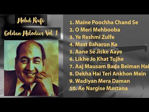 Mohd Rafi Songs  Golden Melodies Vol 1       Mohd Rafi Romantic Songs  luv4music