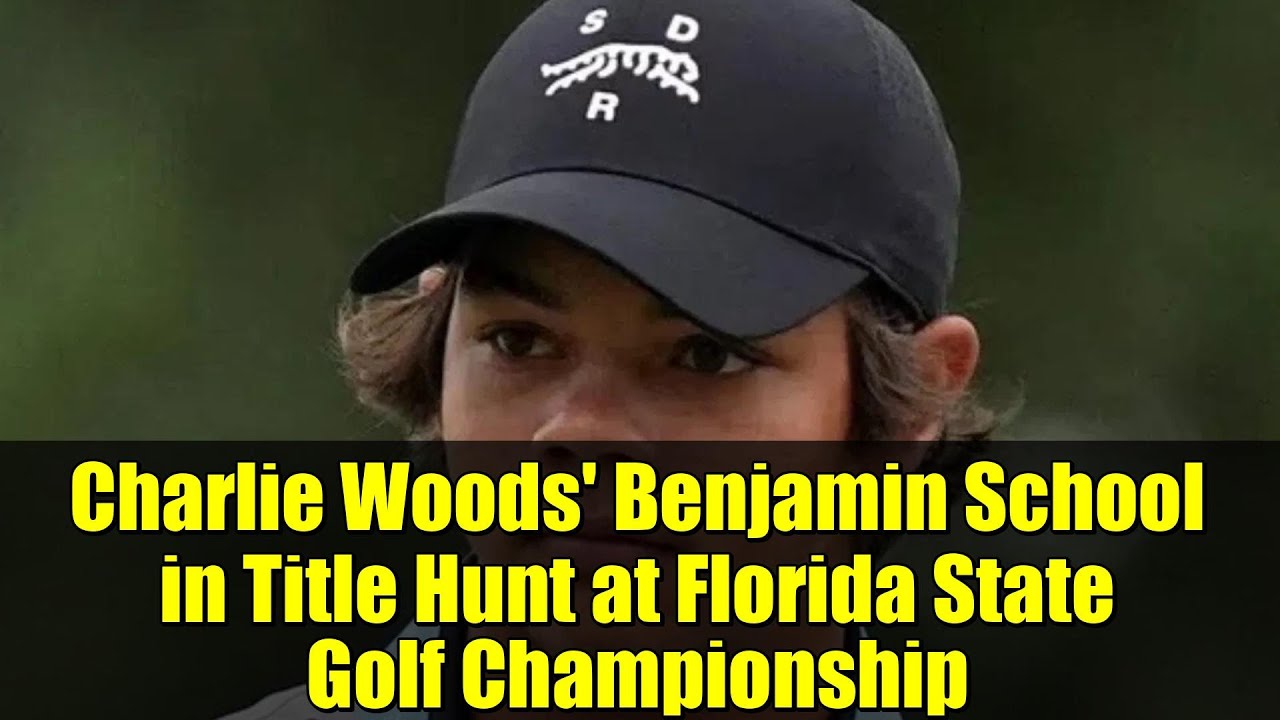 Charlie Woods' Benjamin School in Title Hunt at Florida State Golf Championship | Round 1 Recap