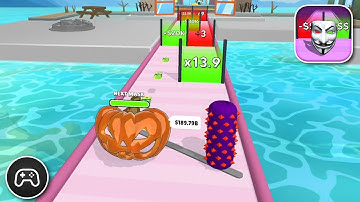 Mask Evolution 3D - Gameplay Walkthrough Part 17 - Puzzle Game Levels 55-58 (iOS, Android)