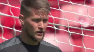 Czech Republic Players Train Ahead Of Scotland Clash - Scotland v Czech Republic - Euro 2020