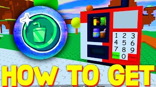 HOW TO GET VENDING MACHINE COIN BADGE in THE CLASSIC! ROBLOX