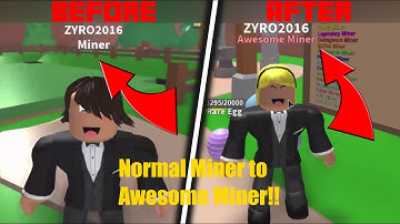 GETTING AWESOME MINER IN ONE SESSION!! (Roblox Mining Simulator) *time lapse* ( Early Victoria day)