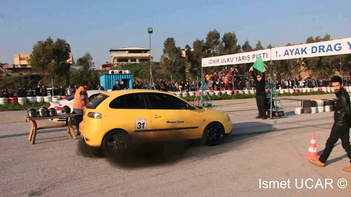 Porsche 911 Turbo S vs Seat Ibiza PD160 400 HP