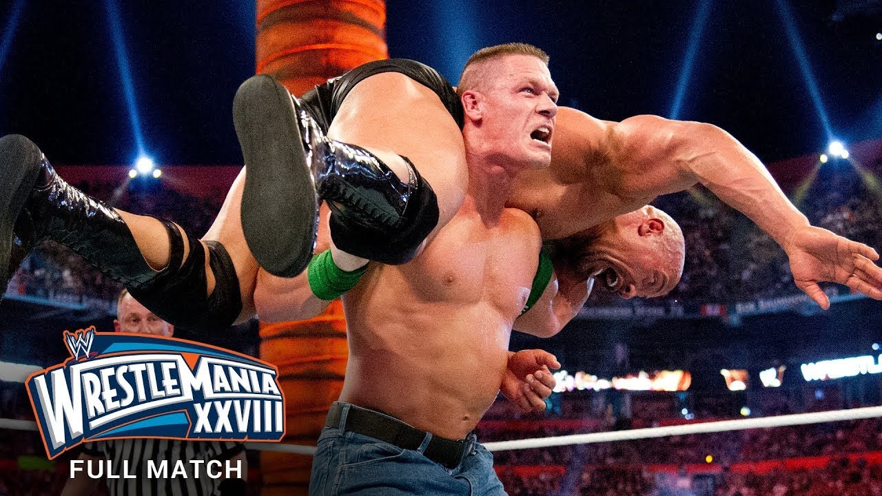 FULL MATCH - The Rock vs. John Cena: WrestleMania 