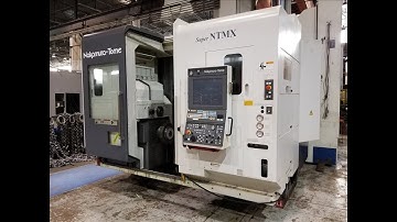 Nakamura-Tome Super NTMX CNC Multitasking Turning & Milling Center