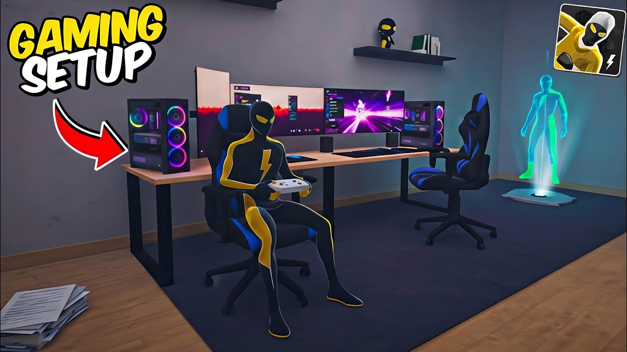 NEW GAMING ROOM UPDATE IN SPIDER FUSER GAMEPLAY