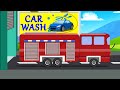 Car Wash | Fire Rescue | Fire Vehicle for Toddlers & Preschoolers