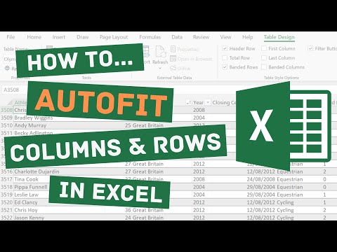 How to Autofit