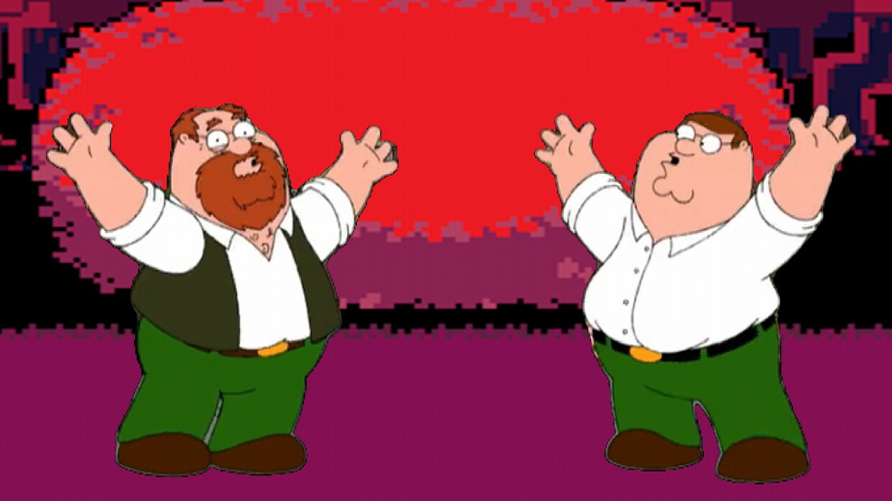 Drunken Irish Forest (Family Guy x Deltarune)