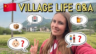 Answering YOUR QUESTIONS about life in rural China! 我要做丁克么？农村生活无不无聊？我父母怎么还不来中国玩？🫢 回答粉丝问题！