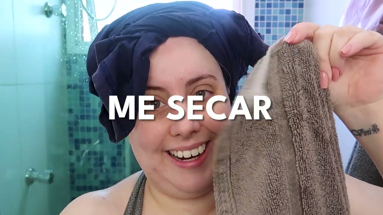 UM DIA DA MINHA ROTINA CAPILAR NA REAL - Com Elseve Hidra Hialurônico