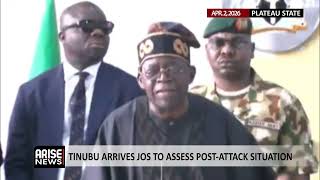 Full Jos/Plateau: We Were Elected for Peace, Not Bloodshed — President Tinubu  Update