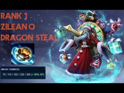 Rank 1 Zilean Q Dragon Steal