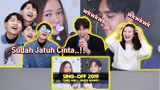 [REAKSI] Orang Korea Jatuh Cinta SING-OFF 2019🇲🇨 (Indah Aqila vs Reza Darmawangsa)
