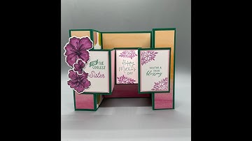 Double Accordion Gatefold Card