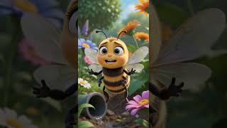 The Little Bee Who Saved the Garden 🐝🌺 | Inspiring Moral Story for Kids | Kids Shorts
