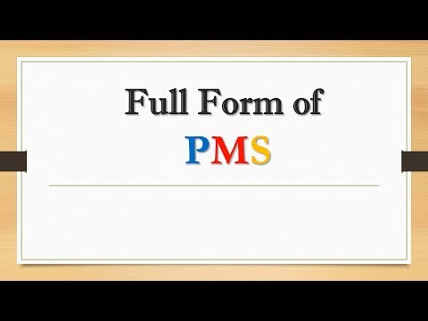 Full Form of PMS || Did You Know?