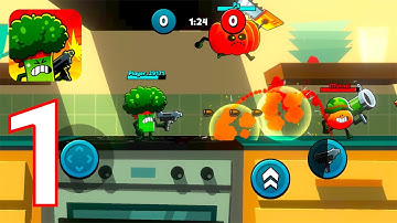 Food Gang Gameplay Walkthrough Part-1 (Android, iOS)