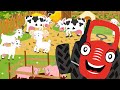 У Тыр тыр трактора была ферма - Old MacDonald Had A Farm - Kids Songs - Мультики для детей