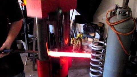 5 Templar Great Sword II and short sword - Short sword gas forge cycle - part 2