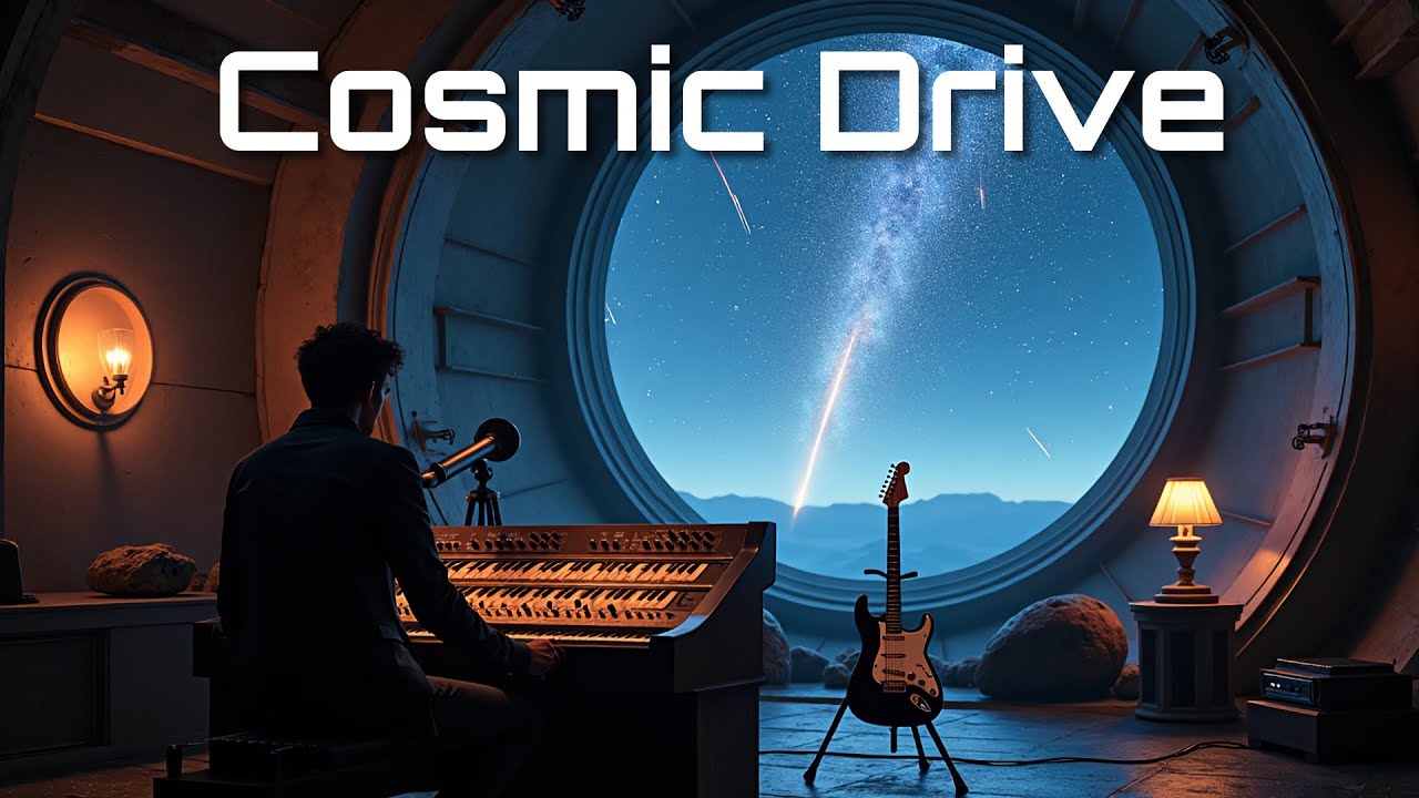 Starfall Pattern – Progressive Rock & Cinematic Synth Fusion (4K Instrumental)