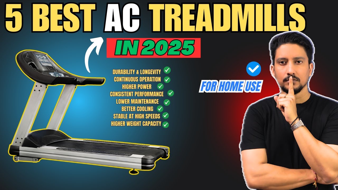 5 BEST AC Motor Treadmill For Home In India | Top Treadmill in 2025