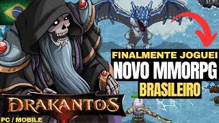 JOGUEI DRAKANTOS | NOVO MMORPG BRASILEIRO INCRÍVEL + ENTREVISTA EXCLUSIVA COM DESENVOLVEDOR | BGS 23