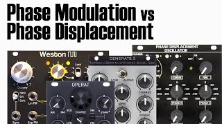 VCO phase modulation vs phase displacement