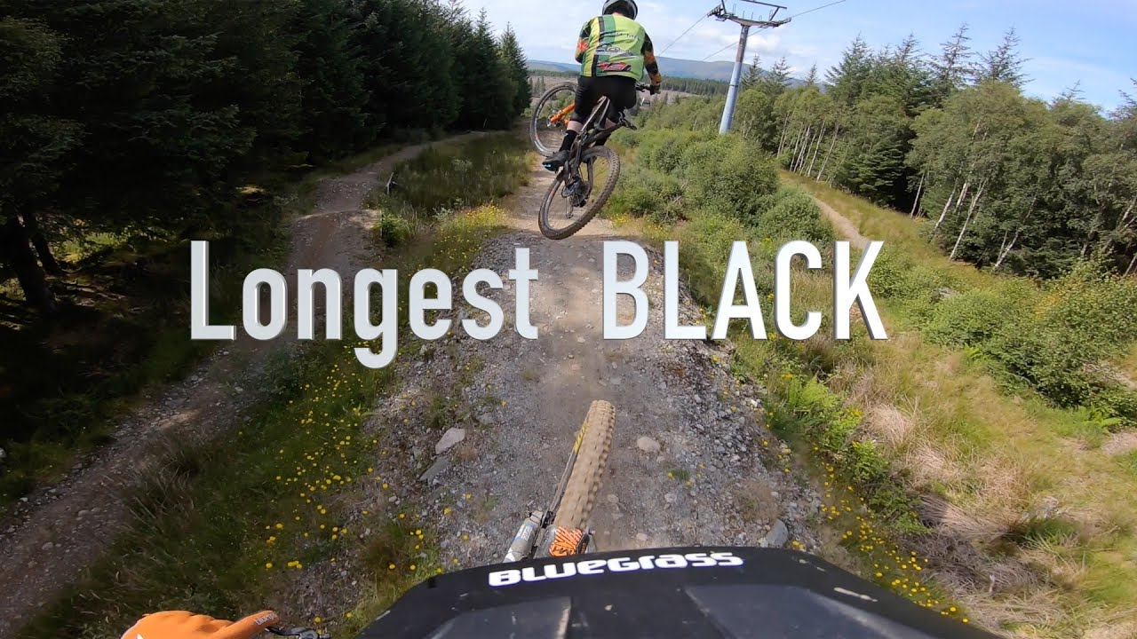 The Longest BLACK MTB descent in the UK 