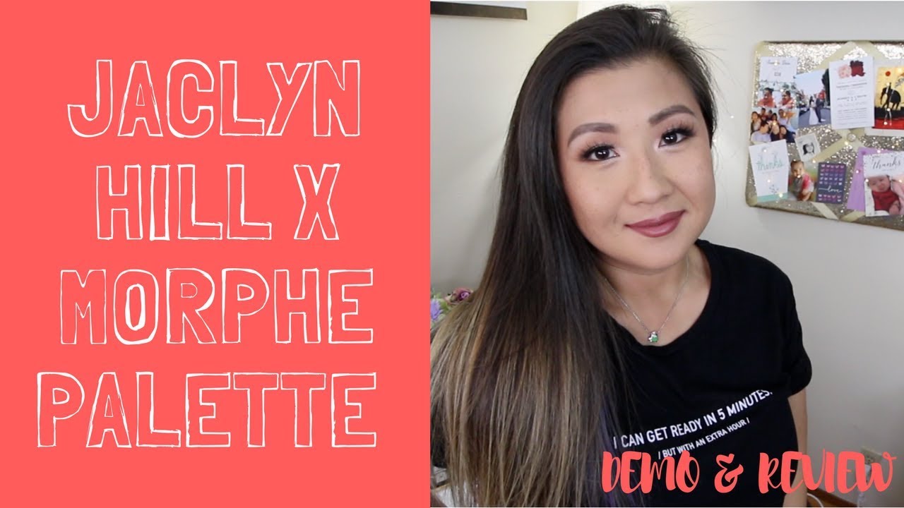 Jaclyn Hill X Morphe Palette: Demo & Review | leecestylz