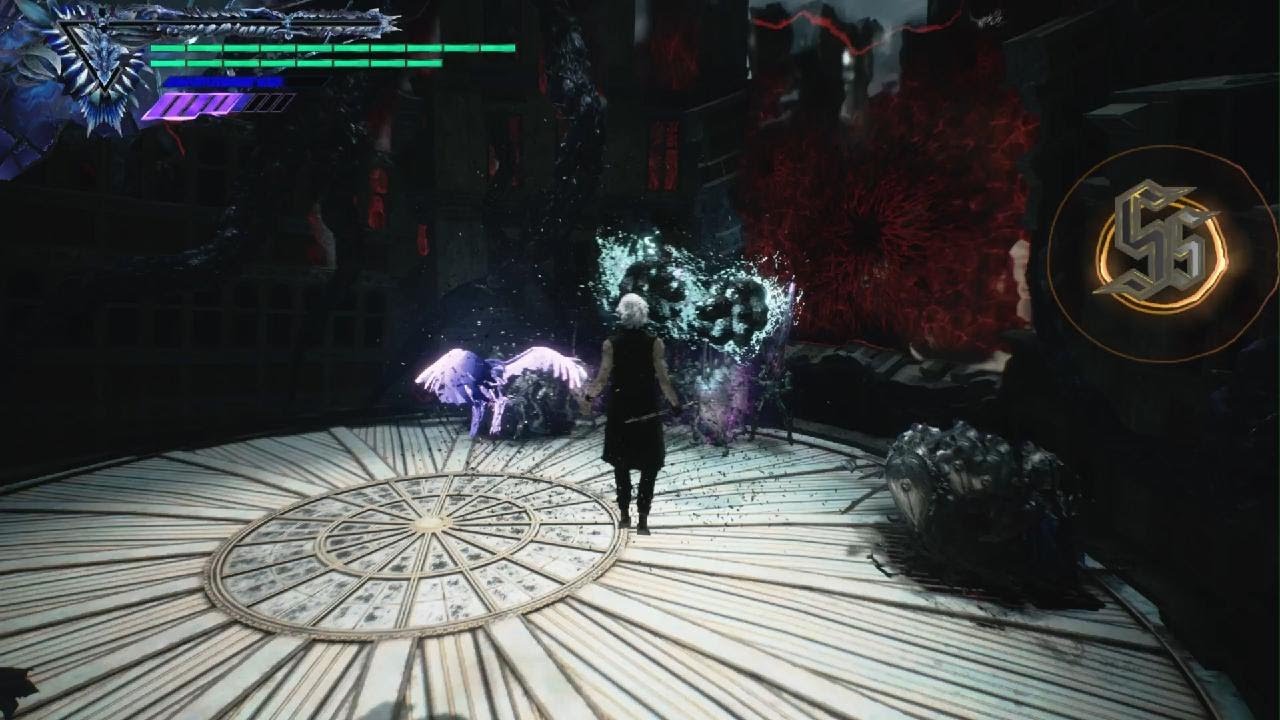 Devil May Cry 5 Special Edition Vergil transforms back into V!