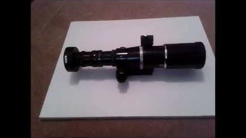 How to attach an Telescope Service 0 8x FF,FR on the Skywatcher Equinox 66 ED Refractor for small ch