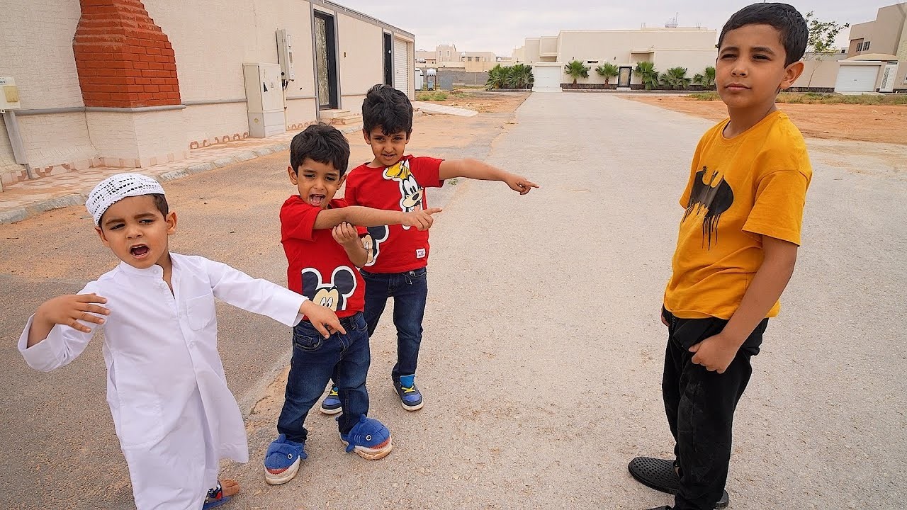 فلم\عبودي ويويو يطردون النشبه ! شوفوا ايش سوو