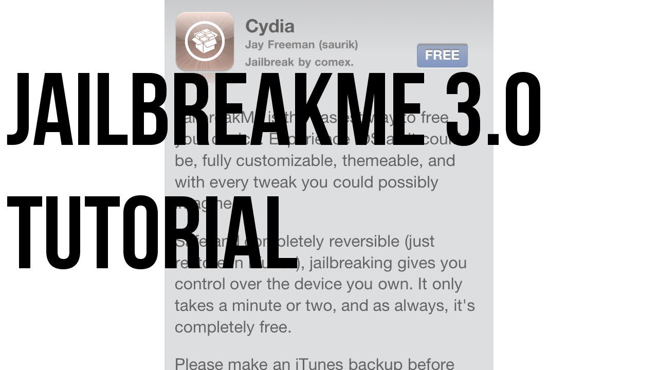 Jailbreakme 3.0: Unlock Your iPad 2 From the Browser