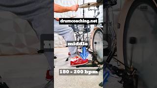 Simple Bass Drum SPEED Trick #shorts