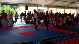 Damon Kennard (usa) vs Corey McDonald (can) wkc world championships 2013 taranto,italy