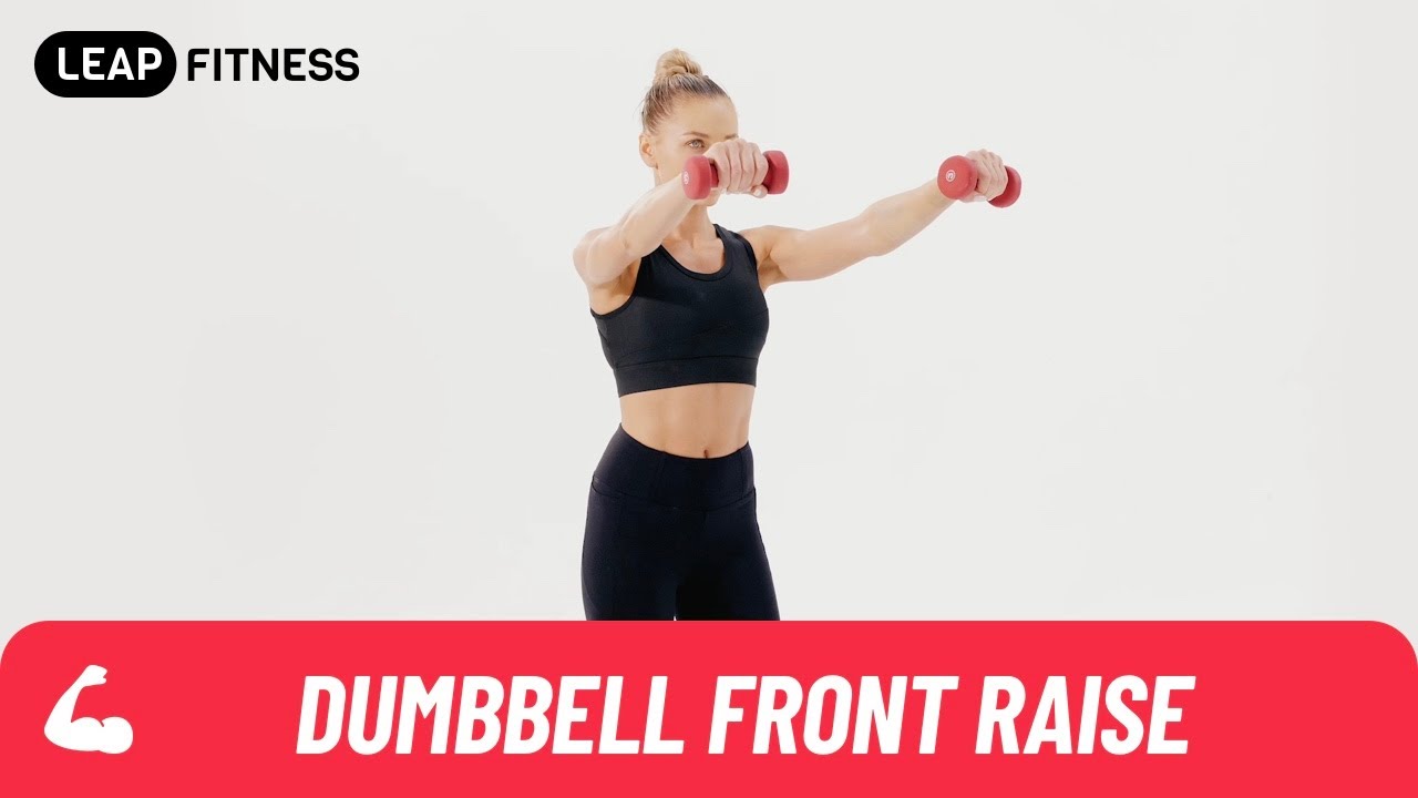 How to Do：DUMBBELL FRONT RAISE - YouTube