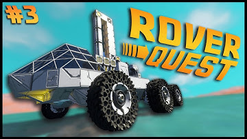 Building a GIANT ROVER BASE in Space Engineers | Rover Quest #3