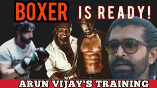 Arun vijay' Massive workout for his next movie | Arun vijay | Thadam | Boxer