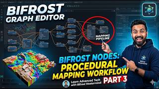 Bifrost Graph Editor : Mastering Procedural Sphere Mapping Part 3 in Hindi 2026#bifrost #maya