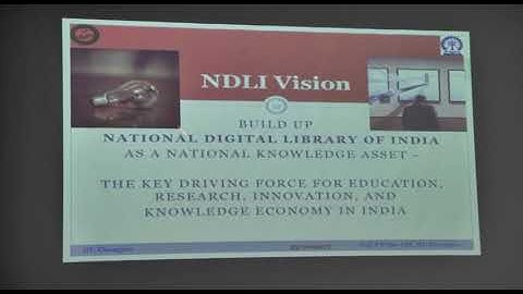 Professor Partha Pratim Das (IIT KGP) Presentation