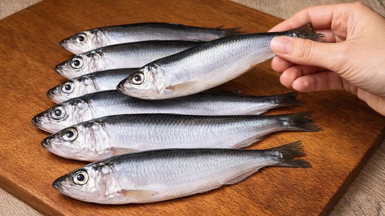Сардины на ужин за 10 минут! ЭТОТ трюк я узнал от старого рыбака!